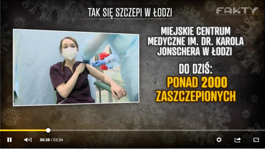MIEJSKIE CENTRUM MEDYCZNE IM. DR. KAROLA JONSCHERA - SZCZEPIENIA
