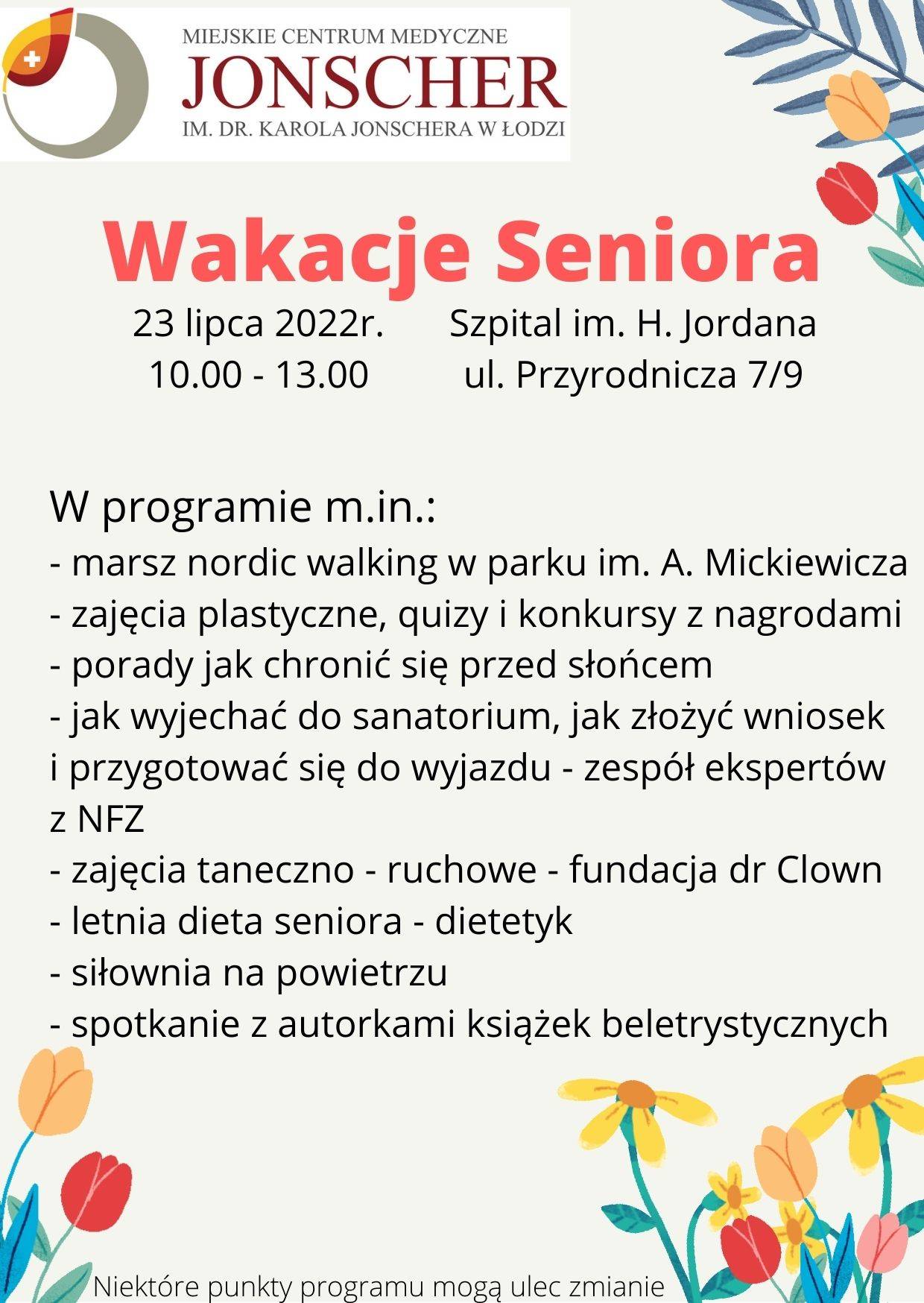 Aktywne wakacje seniora