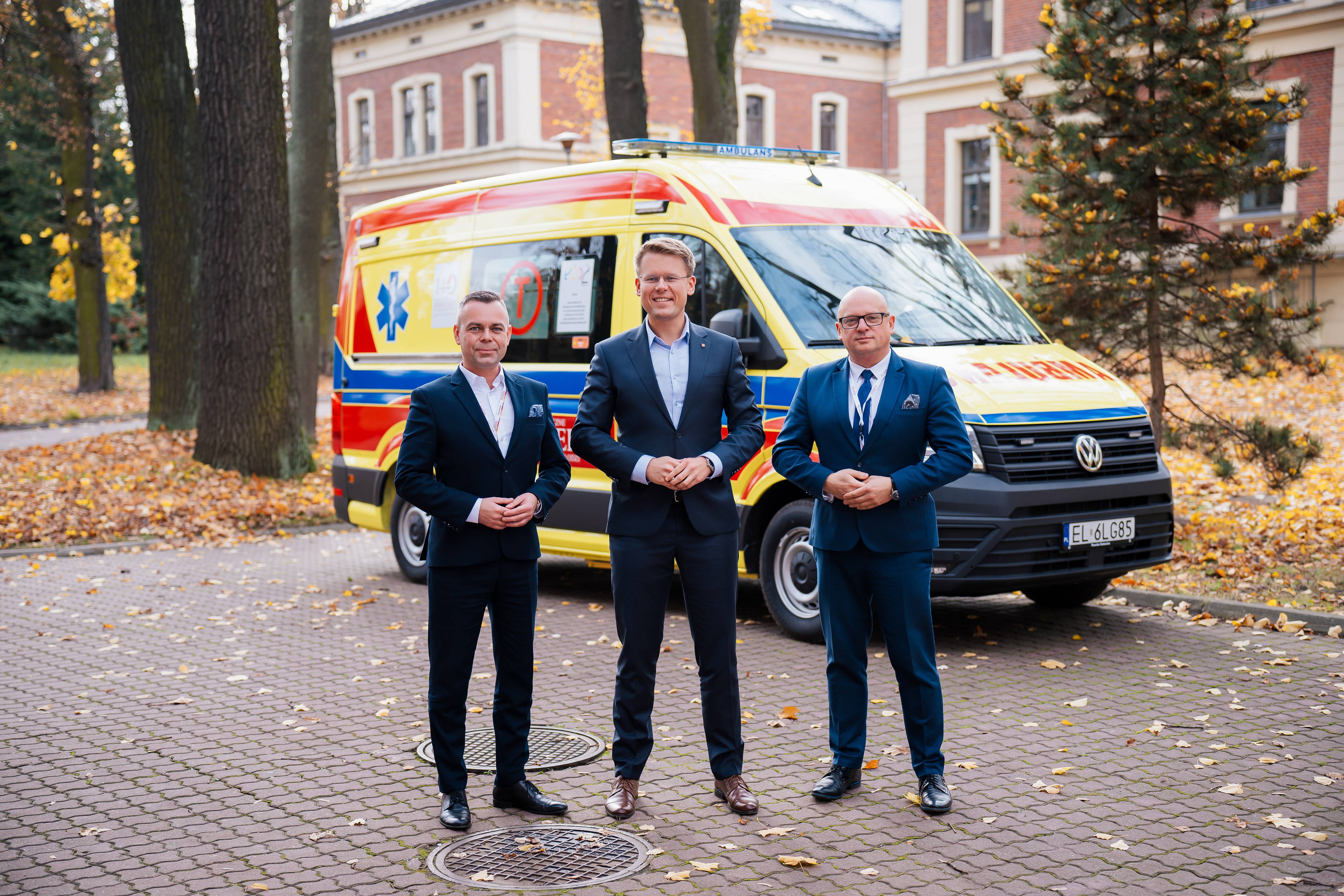 Nowy Ambulans dla Miejskiego Centrum Medycznego im. dr. Karola Jonschera w Łodzi
